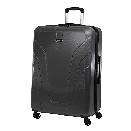 Samsonite Frontier Spinner Carry-On Luggage Large Black Suitcase