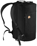 Fjallraven - Splitpack Backpack Duffel Bag for Everyday Use, Black