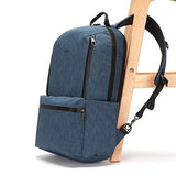 Pacsafe Men's Metrosafe X Anti Theft 20L Backpack-with Padded 15" Laptop Sleeve, Dark Denim, 20.5 Liter