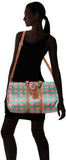 Sydney Love Argyle Small Duffel Carry On,Pink/Green,One Size