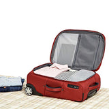 Amazonbasics Premium Upright Expandable Softside Suitcase With Tsa Lock 2-Piece Set - 22/26-Inch,