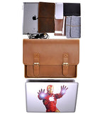 Leather Messenger Bag Zlyc 15.6 Inch Macbook Laptop Bag Vintage Briefcase Men Shoulder Bag