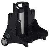 Mcklein USA 76535 Ohare, 15.6" Nylon Checkpoint Friendly Wheeled Laptop Briefcase, 18"x9.25"x14.5", Black