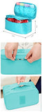 WOSON Portable Multi-Functional Travel Bra Organizer Waterproof Zip Underwear Packing Cubes