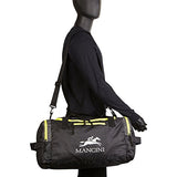 Mancini Leather Goods Travel Packable Duffle Bag (Navy Blue)