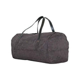 CB Station Modern Round Travel Duffel Bag, Corduroy (Gray)