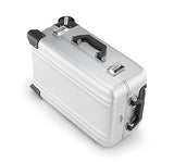 Zero Halliburton Classic Aluminum 2.0 - Carry-On 2 Wheel Luggage (SILVER)