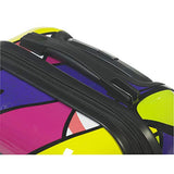 Mia Toro Italy M Butterflies Hardside Luggage 3 Piece Set, BTF, Multi-Colored