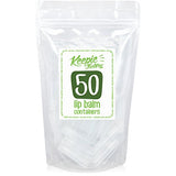Keepie Factory Empty Lip Balm Containers - Fda Approved Non Toxic Bpa Free Made In Usa Diy Round