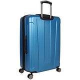 Kenneth Cole Reaction Continuum Hardside 8-Wheel Expandable Upright Spinner Luggage, Vivid Blue, 2-Piece (20" Carry-On / 28" Check Size)