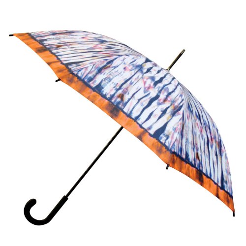 Nicole Miller 48 Inch Fashion Stick Umbrella, On Clouds Print, One Size