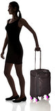 Vera Bradley Iconic Small Spinner Suitcase, Microfiber, Classic Black