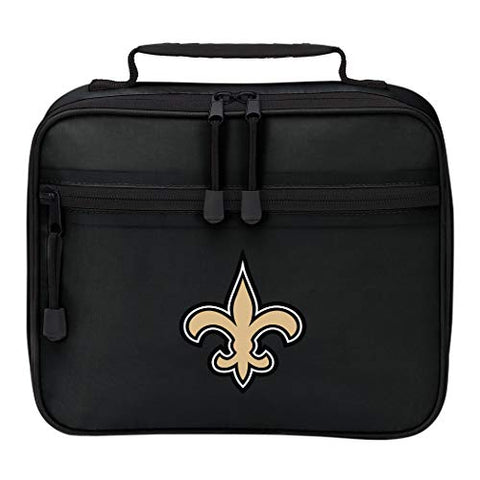 NFL New Orleans Saints "Cooltime" Lunch Kit, 10" x 8" x 3"
