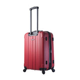 Mia Toro Italy Tosetti Hardside Spinner Luggage 3pc Set,White