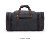 Berchirly Duffel Canvas Oversized Travel Tote Luggage Bag