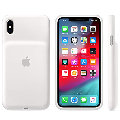Apple iPhone Xs Max Smart Battery Case White