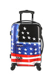 Hand Cabin Carry-On Luggage 20"/55Cm By Tokyoto Luggage Model Amercian Door (Charger Powerbank