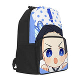 Demon Slayer Kanzaki Aoi Cute Backpacks for School, Boys And Girls Youth School Bags Computer Laptop Student Backpack 17 Inches Backpack