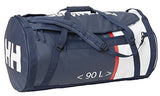 Helly Hansen Duffel 2 Water Resistant Packable Bag with Optional Backpack Straps, 90-liter (Large), 692 Evening Blue