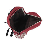 Damara Canvas Backpack Rucksack School Bag,Coffee