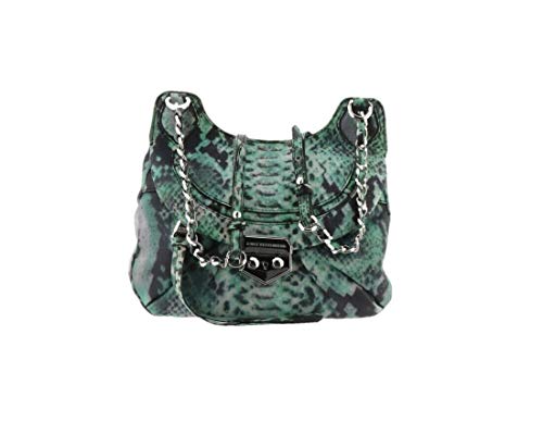 Aimee Kestenberg Pebble Leather Crossbody Marlee Jade Snake New A275857