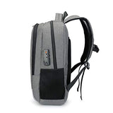 AUGUR Business Laptop Backpack, Anti Theft Slim Travel Computer Backpack with USB Charging Port,