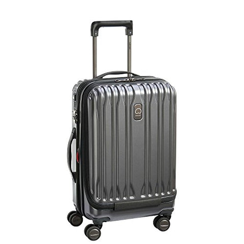 Delsey Unisex Chromium Lite International Expandable Spinner Carry-On Graphite One Size