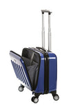 Rockland Revolution Rolling Computer Case, Blue
