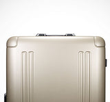 Zero Halliburton Zro-20" Int'L Carry-On 4-Wheel Spinner Travel Case, Silver