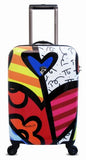 Heys Usa Luggage Britto New Day 22 Inch Hardside Carry-On Spinner, New Day, 22 Inch