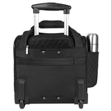 Travelon Wheeled Underseat Carry-On With Back-Up Bag, Black, One Size