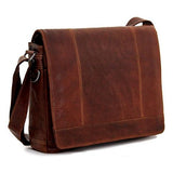 Voyager Full Size Messenger Bag Color: Brown