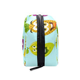 Cosmetic Bag Premium Cartoon Fruits Girls Makeup Organizer Box Lazy Toiletry Case