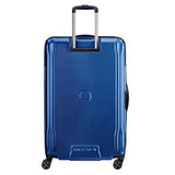 DELSEY Paris Luggage Cruise Lite Hardside 2.0 29" Checked Expandable Suitcase, Blue