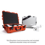 Nanuk Dji Drone Waterproof Hard Case With Custom Foam Insert For Dji Phantom 4/ Phantom 4 Pro