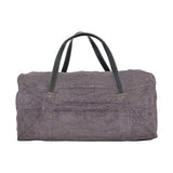 CB Station Modern Round Travel Duffel Bag, Corduroy (Gray)