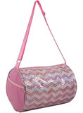 Zig Zag Sparkles Duffel Bags