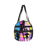 Anime Sai-lor Mo-on Sports Gym Bag with Wet Pocket & Shoes Compartment, Travel Duffel Bag Workout Bag for Men and Women