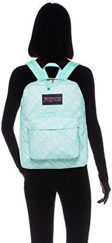 aqua dash jagged plaid jansport backpack Shop JanSport Womens Classic Mainstream Super – Luggage Factory