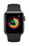 Apple Watch Series 3 (GPS, 38mm) - Space Gray Aluminium Case with Black Sport Band