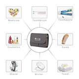 FLYCOOL Toiletry Bag/Makeup Organizer/Cosmetic Bag/Travel Kit Organizer with Hanging Hook for