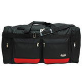 30-Inch Two-Tone Sports Duffel Bag/Travel Duffel/in 3 Colors (Black/Red)