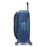 Samsonite Flexis Expandable Softside Checked Luggage With Spinner Wheels, 25 Inch, Carbon Blue