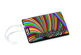 Samsonite Designer Id Tags, Psychedelic