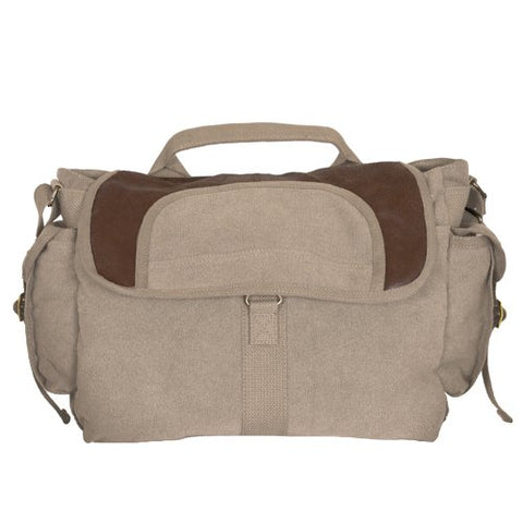 Fox Outdoor Products Retro Bavarian Alps Messenger Bag, Khaki