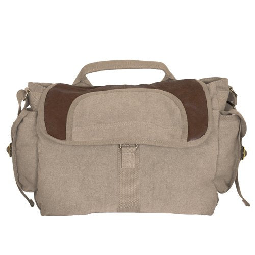 Fox Outdoor Products Retro Bavarian Alps Messenger Bag, Khaki