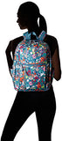 Vera Bradley Women's Lighten Up Grand Backpack, Polyester, Superbloom Sket
