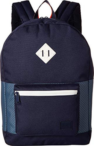 Herschel Supply Co. Unisex Ruskin Peacoat/Navy/Vermillion Orange One Size