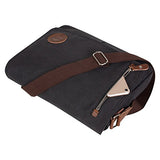 Losmile Canvas Messenger Bag Shoulder Bag Vintage Crossbody Laptop Bag Satchel Bag School Bag