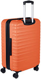 Amazonbasics Hardside Spinner Luggage -  24-Inch, Orange